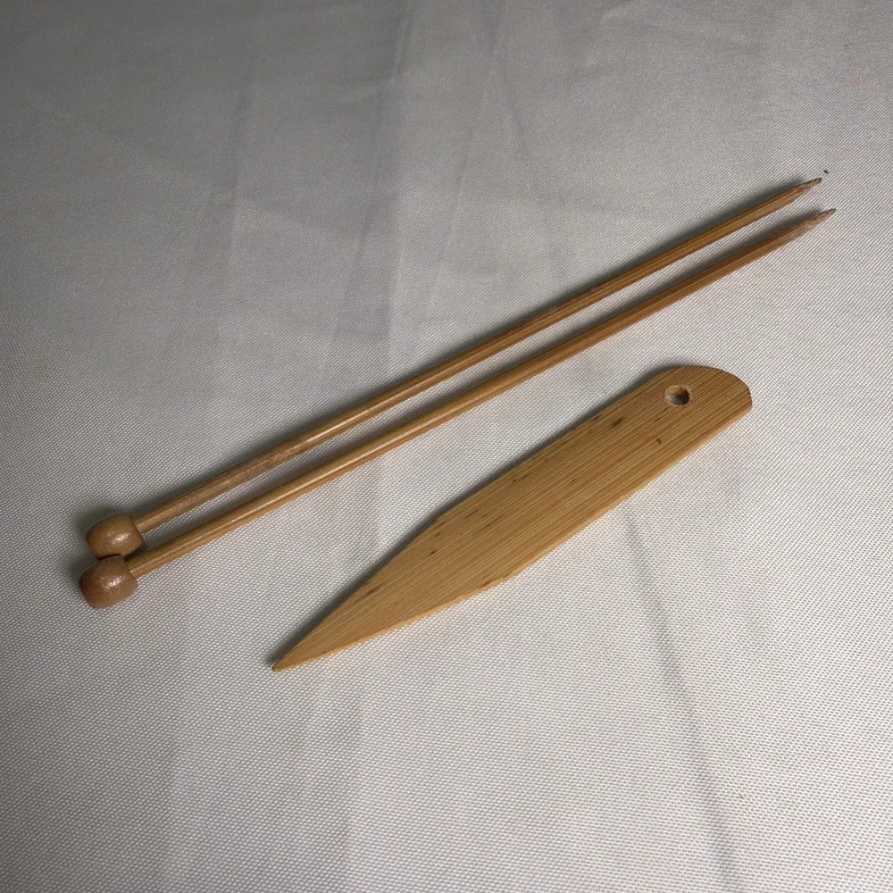 ChiaoGoo Bamboo Knitting Needles #7 (4.5mm) And Point Turner / Seam Creaser